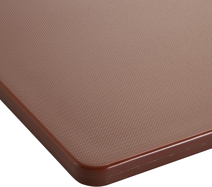 Winco 18"x24"x1/2" Cutting Board, Brown - Image 2