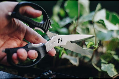 Kershaw Taskmaster Shears, Black, Multi-Purpose Shears, with 3.5 Inch Stainless Steel Blades, Kitchen and Utility Scissors with Built-in Tools, Bottle Opener, and Screwdriver Tips