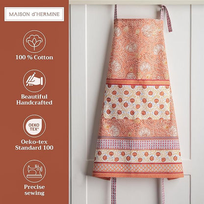 Maison d' Hermine 100% Cotton Apron for women with Pocket Kitchen Chef Apron for Men Cooking Mothers Day Gifts - Image 2