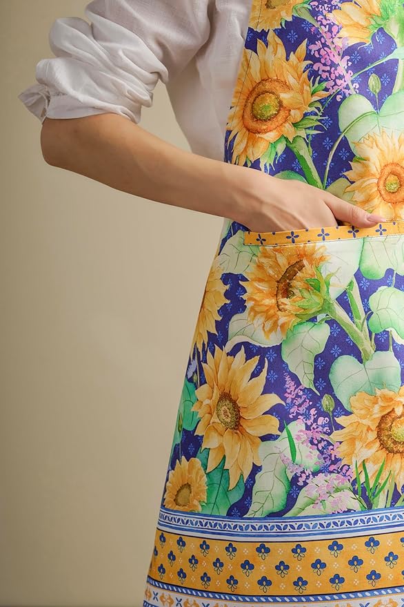 Maison d' Hermine 100% Cotton Apron for women with Pocket Kitchen Chef Apron for Men Cooking Mothers Day Gifts - Image 9