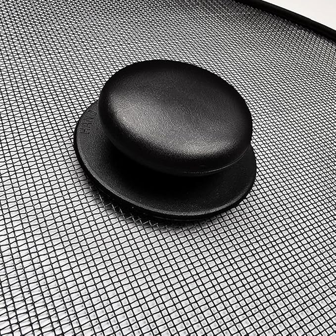 Splatter Screen, Frying Pan Splatter Screen, Splash Guard Lid with Knob, Extra Fine Mesh Splash Guard Pot Lid,Iron Coating Grease Guard Frying Pan Cover for Cooking(size:29cm) - Image 7