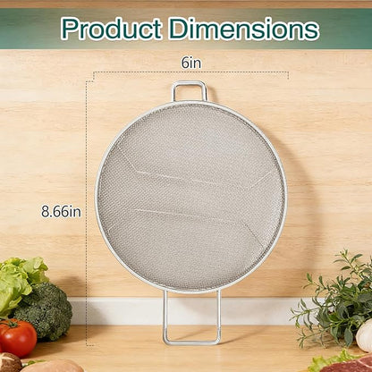 2PCS Replacement Splatter Shield for Ninja Foodi IG651,Foodi Grill Air Fryer Accessories,7-in-1 Indoor Grill for IG600, IG601, IG651