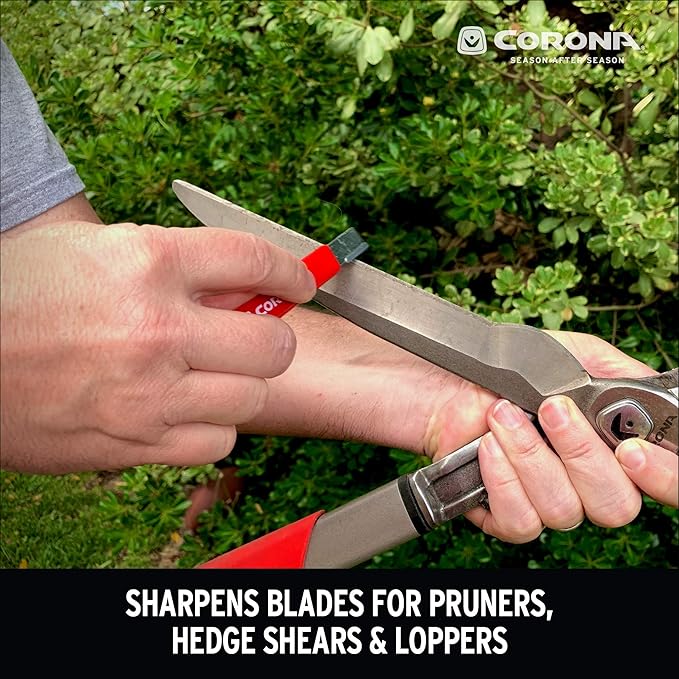 Corona Tools Handheld Garden Tool Sharpener– Blade Sharpener for Pruning Shears, Loppers, Hedge Clippers & More - Image 5