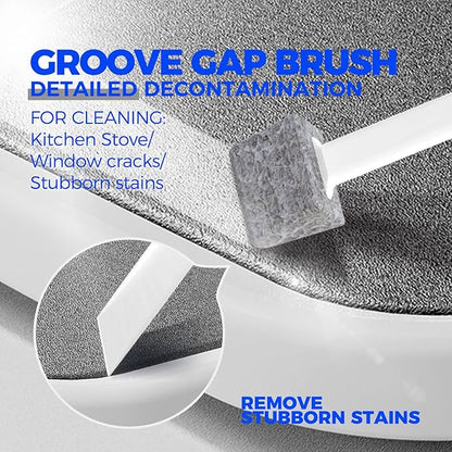 Holikme Deep Cleaning Brush Set, Scrub Pads with Scraper Tip for Pool Walls, Bathroom, Grout, Floor, Bike, Tub, Shower and Kitchen Surface, Abrasive Wheel Brushes (Black) - Image 5