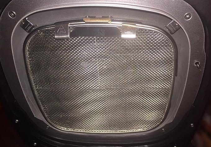 Replacement Splatter Shield for Ninja Foodi AG301,Accessories for Foodi 5-in-1 Indoor Grill,Stainless Steel Fine Mesh Splatter Screen for Ninja AG300, AG300C,AG301C, AG302, AG400