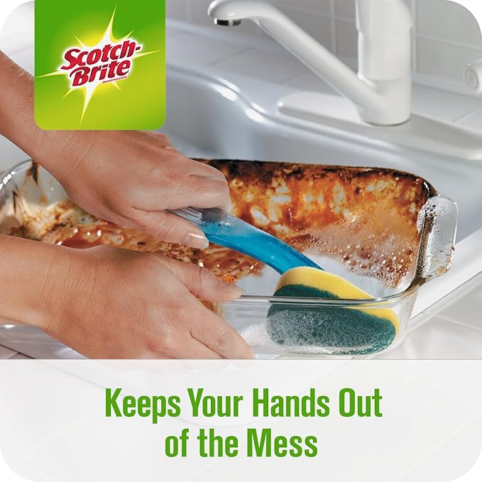 Scotch-Brite Heavy Duty Dishwand Refills,Keep Your Hands Out of Dirty Water,2 Refills (Pack of 7) - Image 10