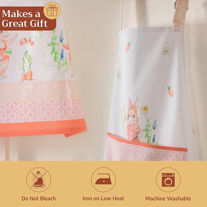 Maison d' Hermine 100% Cotton Apron for women with Pocket Kitchen Chef Apron for Men Cooking Mothers Day Gifts - Image 5