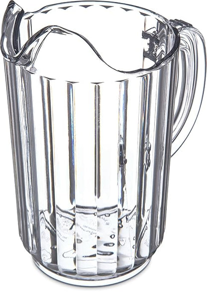 Carlisle FoodService Products 553607 32 Ounce, Pitcher, Polycarbonate, Clear by CarlisleFoodServiceProducts