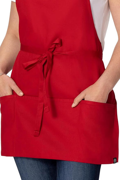 Chef Works Unisex Three Pocket Apron - Image 4