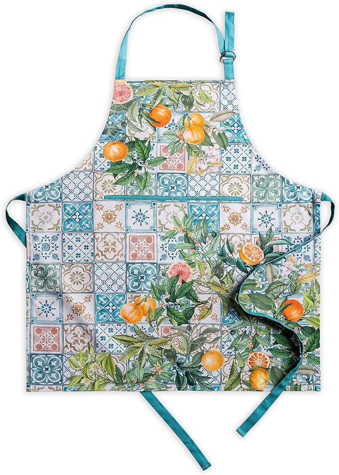 Maison d' Hermine 100% Cotton Apron for women with Pocket Kitchen Chef Apron for Men Cooking Mothers Day Gifts by MaisondHermine