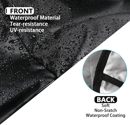 TheElves Custom Cover, Outdoor Covers Waterproof & Windproof & UV-Resistant & Tear-Resistant, Heavy Duty Cover for Patio BBQ Grills, Smokers and Fryers