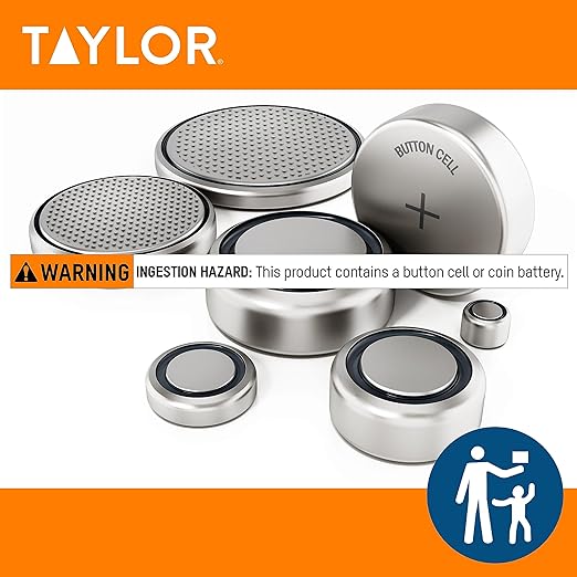 Taylor Digital Instant Read Meat Food Grill BBQ Kitchen Cooking Thermometer With Pocket - Image 6
