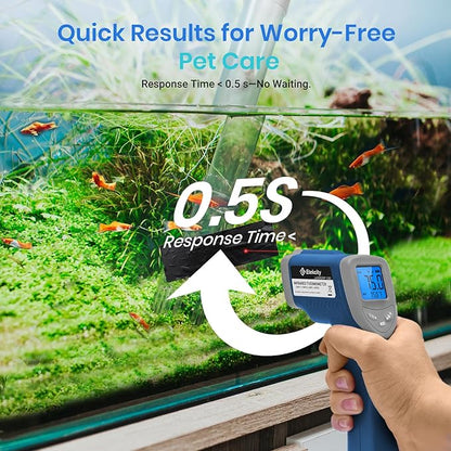 Etekcity Infrared Thermometer Laser Temperature Gun 1080, -58°F~ 1130°F for Meat Food Candy Pizza Oven, Heat Gun for Cooking, Kitchen, Fridge, Reptile, BBQ, HAVC, Adjustable Emissivity & Max Measure - Image 5