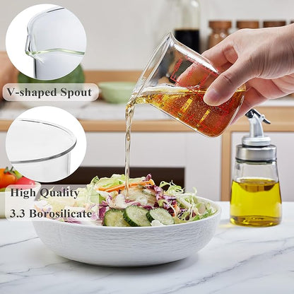 Ackers Glass Measuring Cup 1 Cup,8oz Borosilicate Liquid Measuring Cup with Spout - Image 3