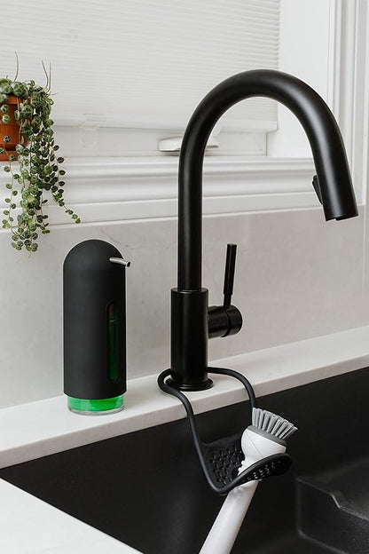 Umbra Penguin 12 oz (355 ml) Soap Pump, Kitchen Soap Dispenser, Also Works with Hand Sanitizer, Black - Image 7