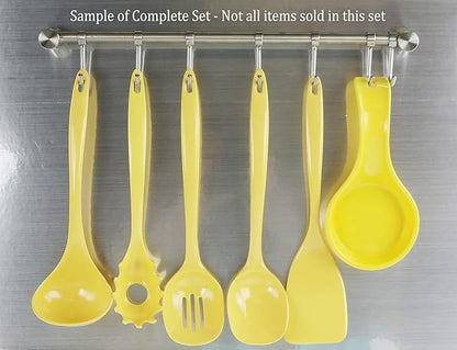 Reston Lloyd Melamine Soup Ladle Kitchen Utensil, Premium Quality Utensil with Heat Resistant Ergonomic Handle, Durable BPA-Free Plastic, 10.5 inch long, 6pc Set, Lemon - Image 5