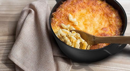 Commercial Chef 5-Qt. Dutch Oven with Lid, Pre-Seasoned Cast Iron, Integrated Handles, Works on All Cooktops Including Induction, Outdoor Cookware for Campfires or Grills, CHFL545 - Image 4