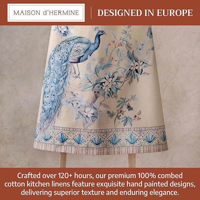 Maison d' Hermine 100% Cotton Apron for women with Pocket Kitchen Chef Apron for Men Cooking Mothers Day Gifts - Image 3
