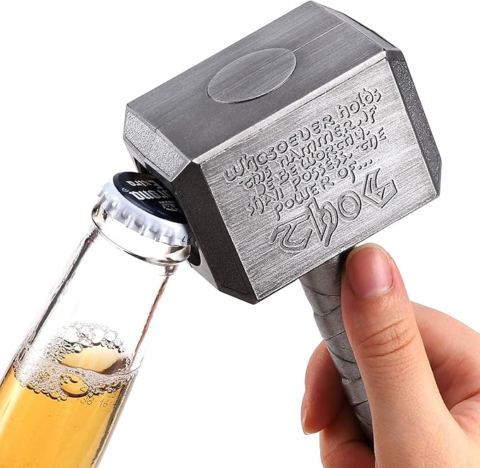 Lmaytech Beer Bottle Opener, Gifts for Men, Dad, Him, Husband, Boyfriend
