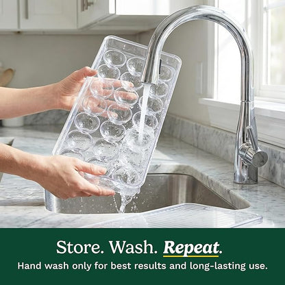 Best Brands Cuisinart Egg Holder for Fridge with Lid – Easy-to-Use Clear Stackable Egg Organizer for Refrigerator Storage, Holds Up to 21 Eggs, Space-Saving Container