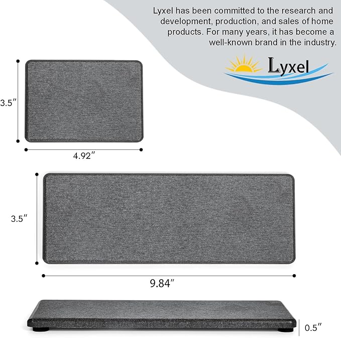 3PCS Stone Drying Tray, Water Absorbing Stone Tray for Sink, Stones Soap Trays, Fast Dry Diatomite Stones Mat,Used for Hand Soaps,Sponge,Toothbrush Holder in Bathroom Counter and Kitchen Sinks - Image 5