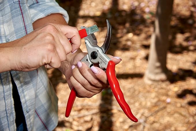 Corona Tools Handheld Garden Tool Sharpener– Blade Sharpener for Pruning Shears, Loppers, Hedge Clippers & More - Image 2