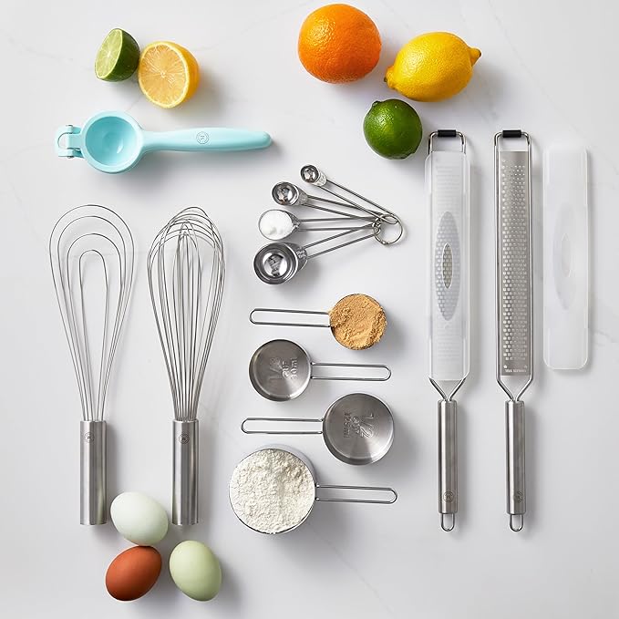 Martha Stewart Richburn 4-Piece Stainless Steel Measuring Cups Set – Durable and Accurate Kitchen Measuring Tools for Baking and Cooking - Image 2