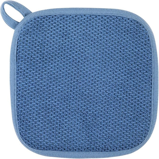 GeeRic Microfiber Dish Drying Mat, Super Absorbent Kitchen Dish Drying Pad, Reversible for Countertop, 7*7 inch Blue by GeeRic