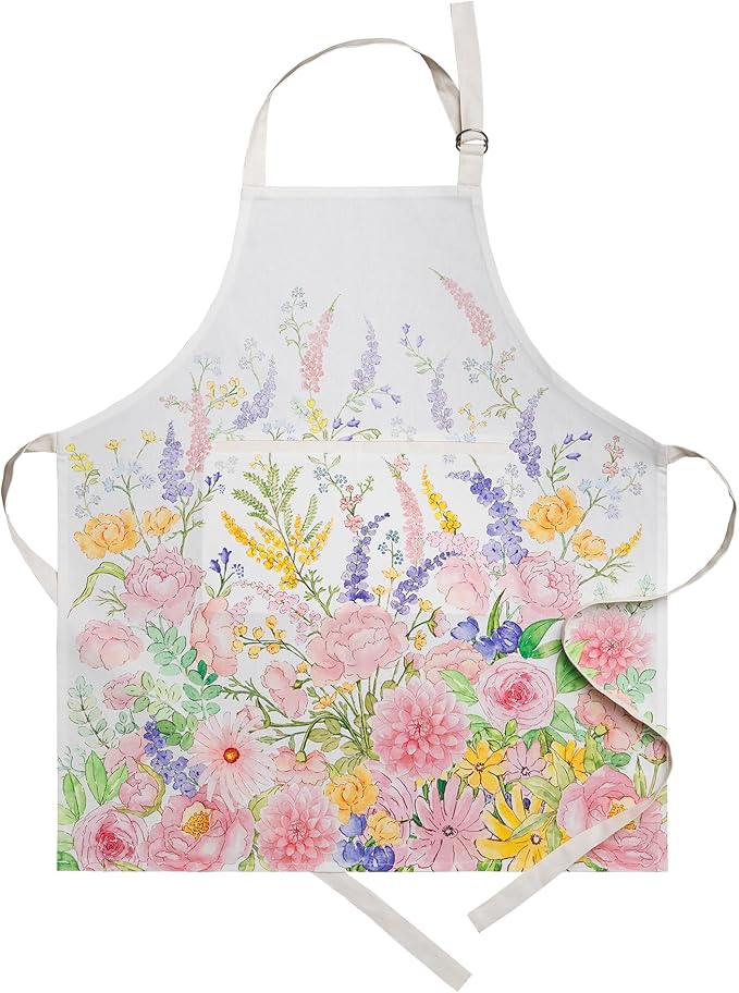Maison d' Hermine 100% Cotton Apron for women with Pocket Kitchen Chef Apron for Men Cooking Mothers Day Gifts by MaisondHermine