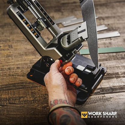 Work Sharp Professional Precision Adjust Elite Set Knife Sharpener value combo bundle with the Guided Field Knife Sharpener - Image 4