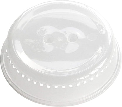 Chef Craft Classic Microwave Cover, 10 inches in diameter, Clear - Image 3