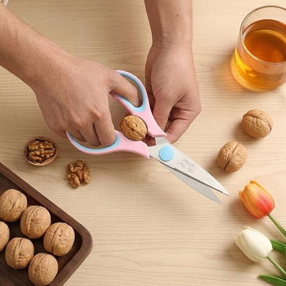 Mr. Pen- All Purpose Kitchen Shears with Protective Sheath, 2pcs, 8 Inch, Dishwasher Safe, Stainless Steel Food Scissors with Micro-Serrated Blades, Soft Grip, Durable Utility Kitchen Shears - Image 2
