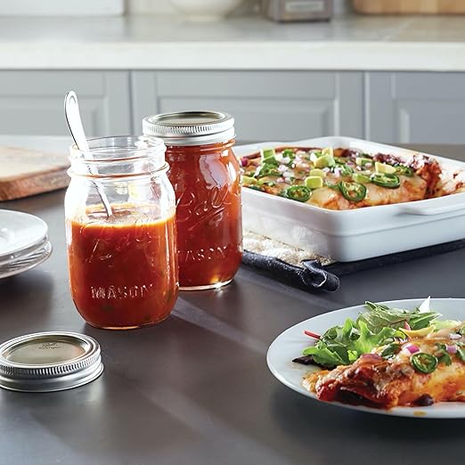 Ball Glass Mason Jar, Regular Mouth, Pint Size, 16 OZ (Pack of 3) - Image 8