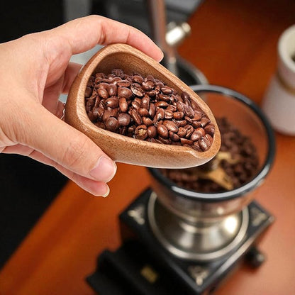 Coffee Bean Dosing Cup – Single Tray Walnut Wood Espresso Accessories Measuring Tool for Tea Enthusiasts, Bar Use, Camping Gym & Home Use, Barista Quantitative Tool to Reduce Coffee Static Electricity - Image 5