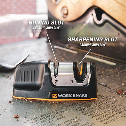 Work Sharp Kitchen Edge Sharpener - Ergonomic - For Chef, Santoku, Paring, & Serrated Knives - Image 2