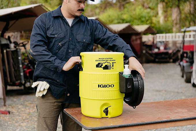 Igloo Sports Cooler | Insulated Beverage Dispenser with Spout |Portable Handwashing Station - Image 6