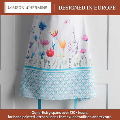 Maison d' Hermine 100% Cotton Apron for women with Pocket Kitchen Chef Apron for Men Cooking Mothers Day Gifts - Image 2