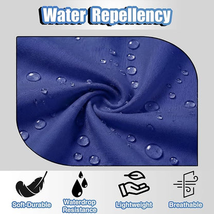 TOSHE Kitchen Apron Waterdrop Resistant Cotton Apron with adjustable Aprons for Women with Pockets 10 Color option Cooking Blue Apron (Navy Blue) - Image 4