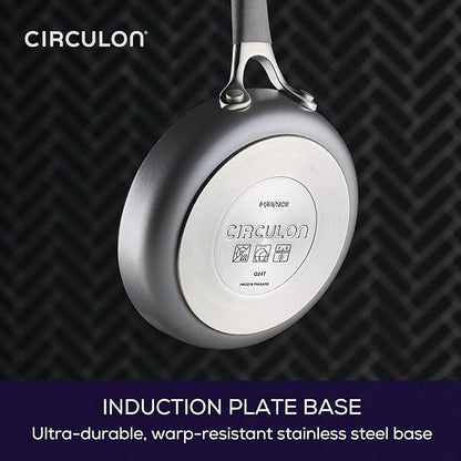 Circulon A1 Series with ScratchDefense Nonstick Induction Small Frying Pan for Eggs, Induction Cookware, Egg Pan, 6.25-Inch, Graphite - Image 6