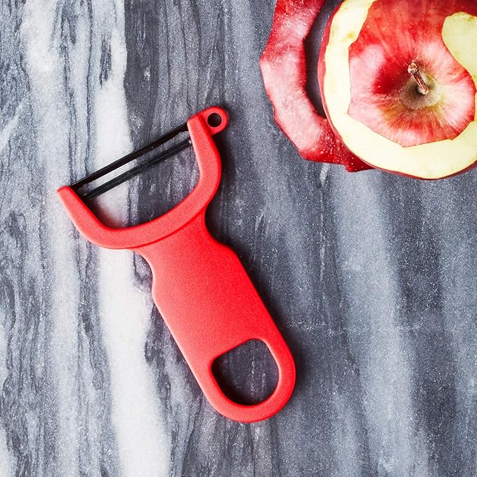 Mercer Culinary Y Swiss Peeler, Red (Pack of 2) - Image 5