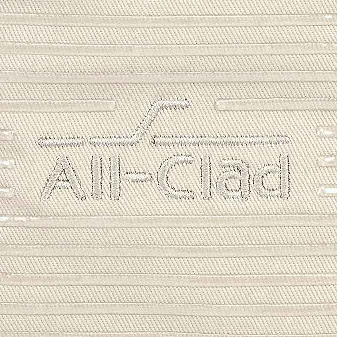 All-Clad Premium Pot Holder & Hot Pad: Heat Resistant to 500 Degrees - 100% Cotton, 10"x6.25" Hot Pad for Kitchen and Barbeque, (2-Pack), Almond - Image 3