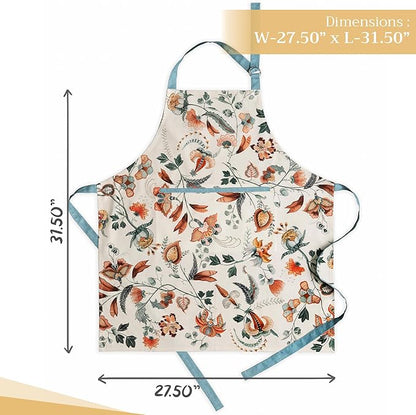 Maison d' Hermine 100% Cotton Apron for women with Pocket Kitchen Chef Apron for Men Cooking Mothers Day Gifts - Image 4