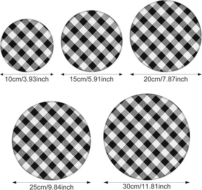 Reusable Bowl Covers, 5 Size Stretch Cloth Bowl Covers for Bread Proofing, cloth Fabric bowl Cover for Food Fruits Leftover (P)