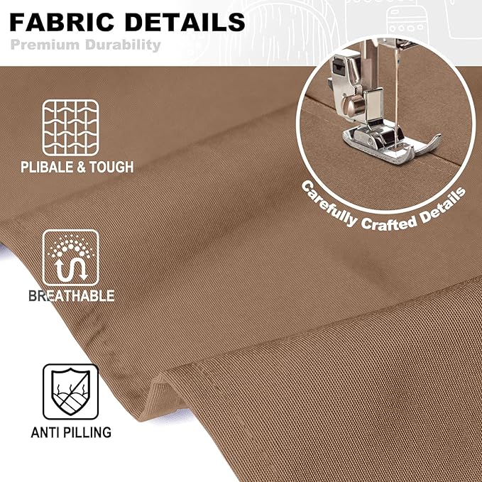 BeLuyi chef apron bib tool apron for man woman cross back straps with 4 pockets for kitchen cooking gardening baking working - Image 3