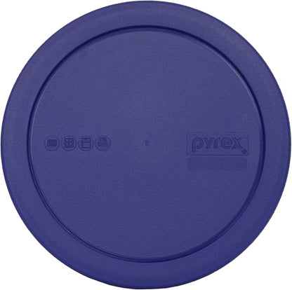 Pyrex (1) 325-PC Blue 2.5Qt, (1) 323-PC Red 1.5Qt (1) 322-PC Blue 1Qt Mixing Bowl Lids - Made in the USA