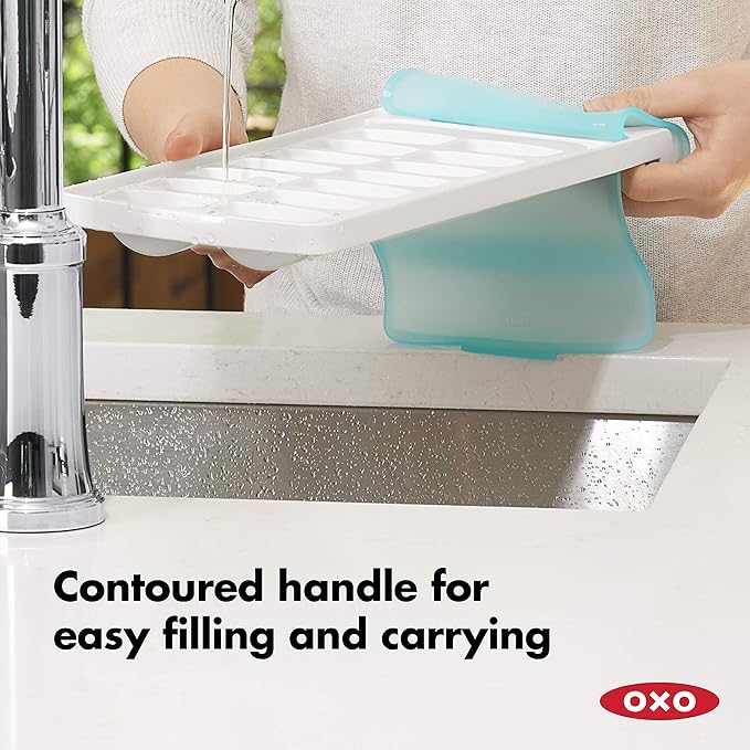 OXO Good Grips No-Spill Ice Cube Tray (Pack of 2) - Image 4