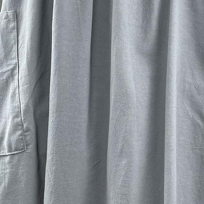 Uaussi Cotton Linen Apron Cross Back Work Apron for Women with Pockets Pinafore Dress X Cross Halter Apron for Chef Gardening - Image 3