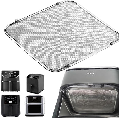Magnetic Coil Covers Splatter Screen Compatible with Cosori TurboBlaze 6-6.8QT Instant Vortex 6/10QT - Air Fryer Heating Element Protection Extends Lifespan - Blocks 95% Grease & Smoke by KispogforKitchen
