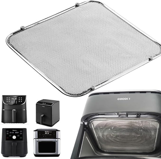 Magnetic Coil Covers Splatter Screen Compatible with Cosori TurboBlaze 6-6.8QT Instant Vortex 6/10QT - Air Fryer Heating Element Protection Extends Lifespan - Blocks 95% Grease & Smoke by KispogforKitchen
