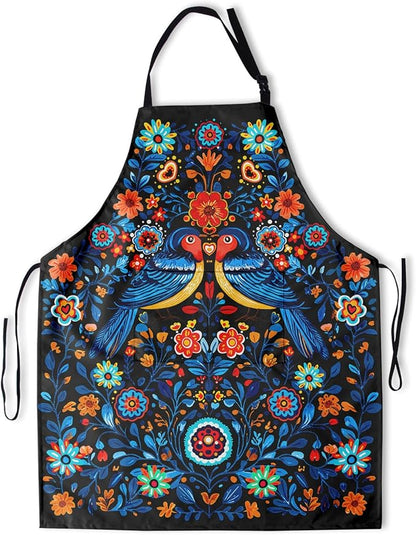 Funny Apron Polyester Grooming Aprons with Pocket for Cooking Kitchen Grilling Adults